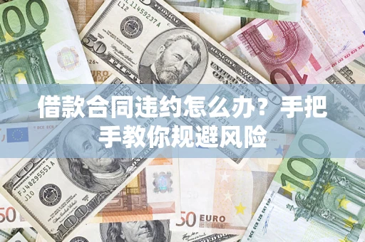 武汉借款合同违约怎么办？手把手教你规避风险