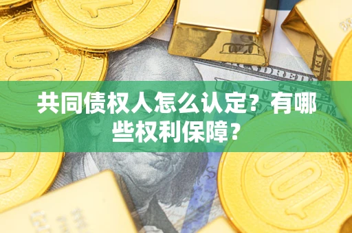 武汉共同债权人怎么认定？有哪些权利保障？