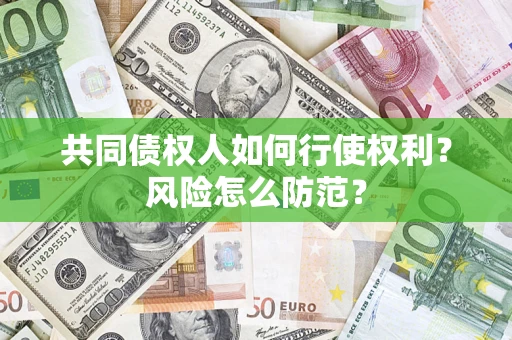 武汉共同债权人如何行使权利？风险怎么防范？