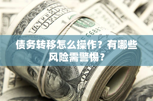武汉债务转移怎么操作？有哪些风险需警惕？