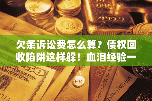 武汉欠条诉讼费怎么算？债权回收陷阱这样躲！血泪经验一次讲透