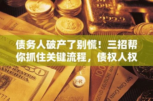 武汉债务人破产了别慌！三招帮你抓住关键流程，债权人权益不再缩水