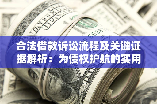 武汉合法借款诉讼流程及关键证据解析：为债权护航的实用指南