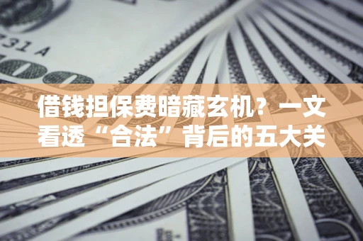 武汉借钱担保费暗藏玄机？一文看透“合法”背后的五大关键陷阱