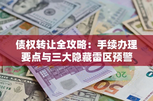 武汉债权转让全攻略：手续办理要点与三大隐藏雷区预警