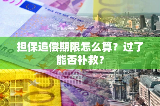 武汉担保追偿期限怎么算？过了能否补救？